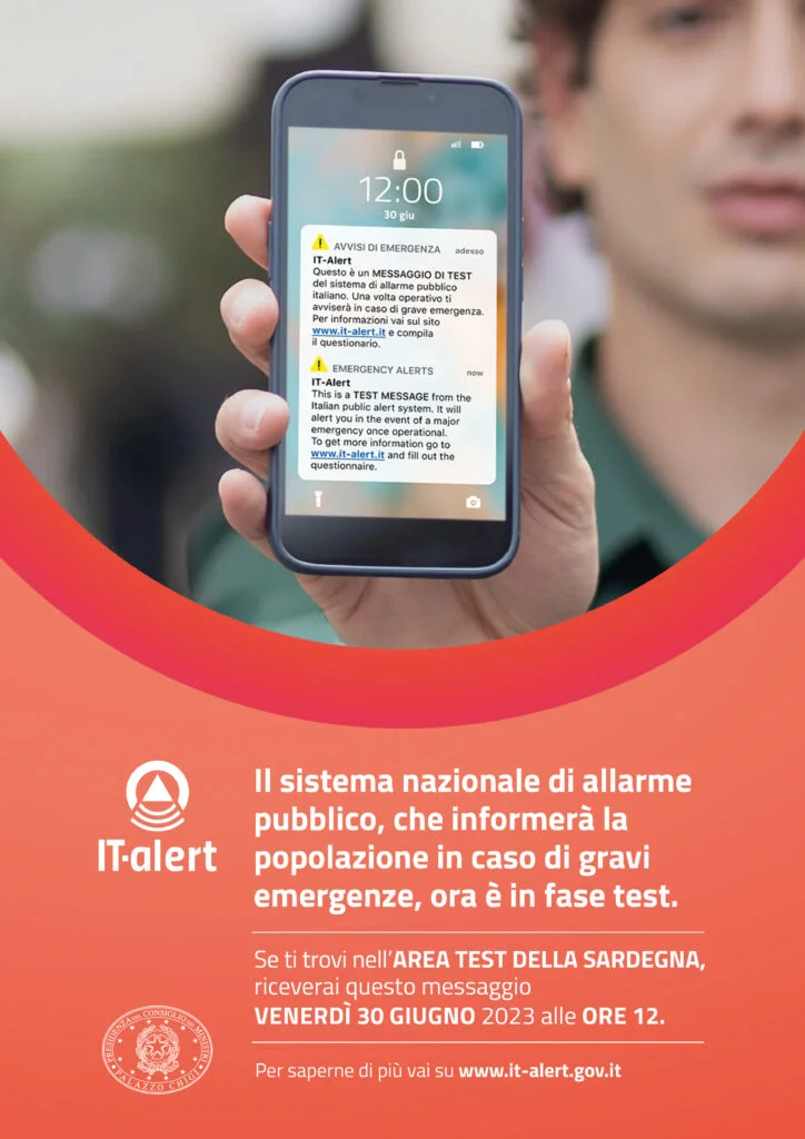 Sistema nazionale  allarme pubblico per l’informazione diretta alla popolazione denominato “IT-alert