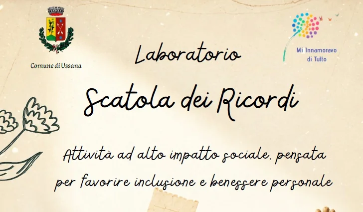 Laboratorio per adulti  ' la scatola dei ricordi '