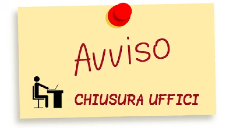 AVVISO pubblico - chiusura uffici comunali 14 AGOSTO 2025 AVVISO pubblico - chiusura uffici comunali 14 AGOSTO 2025