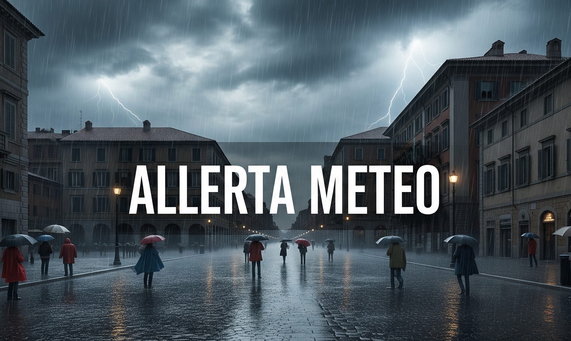 Allerta meteo - avviso chiusure precauzionali