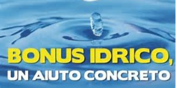 BONUS IDRICO INTEGRATIVO PER L’ANNO 2021 COMUNICAZIONE ATTIVAZIONE SITO WEB www.bonusacqua.it.